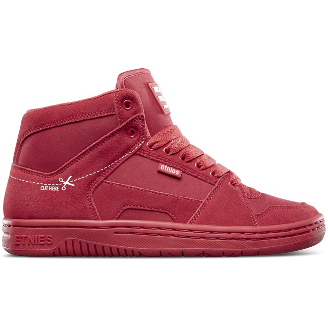 Etnies MC RAP Hoog Sneakers Heren Rood/Wit BE-RVJXQT
